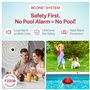Système d'Alarme de Piscine BCONE® par Lifebuoy® | Certifié ASTM F2208 | Alarmes de Sécurité Bruyantes sur Unités de Maison et P