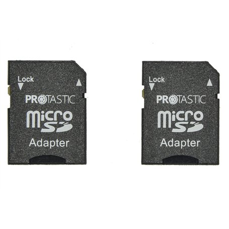 Lot de 2 adaptateurs Protastic microSD vers SD