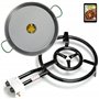 COMBOI Poêle à paella au gaz butane 40 cm