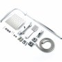 Biubiubath Système de Colonne de Douche Thermostatique Avec Mélangeur Thermostatique, Douche à Main Carrée Et Douche à Tête, Col