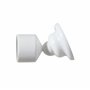 Spirella Wallquick Support pour tringle de rideau de douche Spirella Magic Pour mur incliné Plastique Blanc 20 mm 1 support