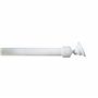 Spirella Wallquick Support pour tringle de rideau de douche Spirella Magic Pour mur incliné Plastique Blanc 20 mm 1 support