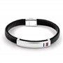 Tommy Hilfiger Jewelry Bracelet pour Homme en Cuir Couleur Noire - 2790349