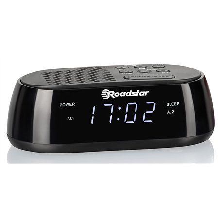 Roadstar CLR-2477 Radio-Réveil Numérique FM