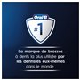 Oral-B Pro 3500 Brosse À Dents Électrique Noire, Avec Un Capteur De Pression Pour Protéger Les Gencives Sensibles, Avec Des Acce
