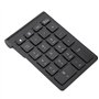 Lazimin Mini Pavé Numérique sans Fil à 22 Touches, Clavier Numérique Rechargeable Bluetooth Ultra-Mince pour Windows/iOS/Android