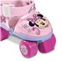 Mondo Toys - Patins à roulettes réglables Minnie Disney - Taille du 22 à 29 - Ensemble Complet de Sac Transparent, coudières et 