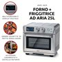 Ariete 4629/11; Four et friteuse à air chaud 25L, Capacité 25L; 15 fonctions de cuisson;Température jusqu'à 230°; 1700 W; Argent