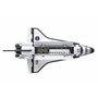 Clementoni - NASA Flottant Shuttle Space Toy : éducatif, kit Scientifique à Construire soi-même, avec Plus de 220 Composants int
