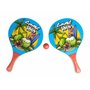 Raquettes de plage en bois raquettes de mer avec balle souple jeux raquette beach tennis plage jardin adulte garçons enfants cou