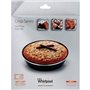 Whirlpool AVM190 Moule à Manqué Crisp Diamètre: 21 cm pour Micro-Ondes Crisp Whirlpool