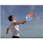 Opia Raquettes de plage Beach Tennis avec balle souple Set de raquettes légères et résistantes pour le jeu en plein air, la mer,