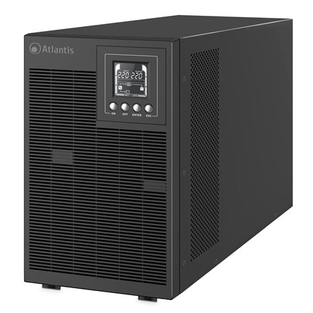 Atlantis A03-OP3002P Pro Onduleur (UPS) Online Double Conversion et Pure sinusoïde avec Une Puissance de 3000VA 2700W