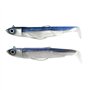 FIIISH Black Minnow No.2-9cm - Double Combo Offshore - 10g - Blue - Electic Blue - BM3011
