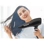 BEPER 40.979 Sèche-cheveux 2000 Watt, Diffuseur et Concentrateur inclus, Poignée antidérapante, Noir