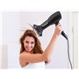 BEPER 40.979 Sèche-cheveux 2000 Watt, Diffuseur et Concentrateur inclus, Poignée antidérapante, Noir