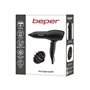 BEPER 40.979 Sèche-cheveux 2000 Watt, Diffuseur et Concentrateur inclus, Poignée antidérapante, Noir