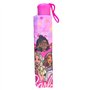 CARTOON Parapluie pliable pour Barbie fan parapluie pour filles 8 rayons ouverture manuelle coupe-vent, fuchsia