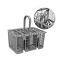 Panier à couverts pour lave-vaisselle compatible avec Hotpoint, Indesit, Whirlpool, Gris