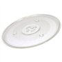 Assiette pour four à micro-ondes de 27 cm en verre résistant universel adaptable à différentes marques