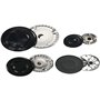 RICAMBI&RICAMBI Lot de brûleurs + couvre-feux originaux Sabaf pour plaques de cuisson Ariston
