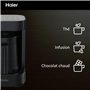 Haier I-Master Série 5 Préparateur de Boissons Chaudes et Mousseur Multi-Boissons, Programmes Lait, Café, Chocolat Chaud, Thé et