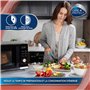 CARE+PROTECT Cuiseur Vapeur pour Micro-Ondes - Récipient Idéal et sain pour la Cuisson à la Vapeur - Servir et Conserver - Sans