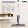 IPEA Balais Serpillère Vaporisateur en Aluminium avec Chiffon en Microfibre – Super Léger - Mop Spray Pulvérisateur pour Maison,