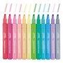 Alpino Collection de 12 surligneurs pastel Color Experience | Pointe biseautée de 1 à 4 mm | Encre à base d'eau