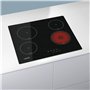 CATA - TN 604 - Plaque vitrocéramique - Couleur noire - 4 zones de cuisson Haute Lumière - 9 niveaux de puissance réglables - Co