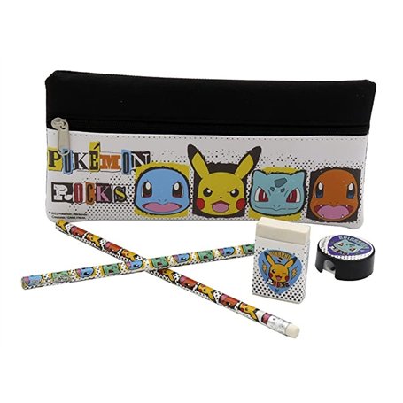 CYP BRAND Set de Papeterie c/Porte-Partout Pokémon