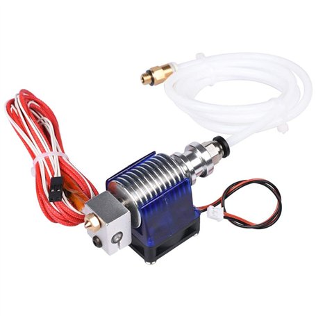 TUZUK E3D V6 extrémité complète Kit tête 1.75mm tête d'extrudeuse de distance Bowden 12V / Extracteur d'imprimante RepRap 3D Piè
