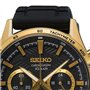 SEIKO Hommes Analogique Quartz Montre avec Bracelet en Silicone SSB446P1