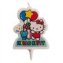 Dekora - Bougies d'Anniversaire Originales | Bougie d'Anniversaire en 2D de Hello Kitty pour Gâteaux d'Enfants - 7 cm