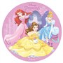 Dekora - Decoration Gateau Anniversaire Feuille Azyme Princesses Disney - 20 cm Diametre