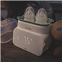 Cecotec Chauffe Biberon Double Nana BabyCare Double BottleWarmer. Design Compact, Chauffe Deux Biberons, Sans BPA, Panier Intéri