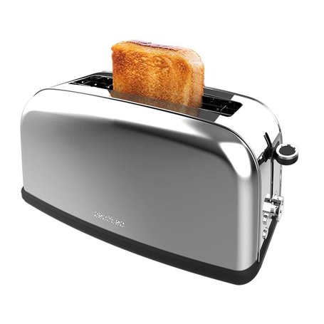 Cecotec Grille-pain Vertical 1 Fente Longue Toastin' time 850 Inox Long Lite. 850 W