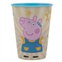 ALMACENESADAN, 2630 - Vaisselle réutilisable Peppa Pig, composée d'un verre, d'une assiette et d'un bol, sans BPA