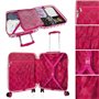Agatha Ruiz de la Prada - Set Valise Rigide, Lot de Valises Soute Avion 4 roulettes - Sets de Bagages, Valise à Roulette en Sold