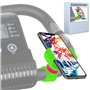 Support Telephone Velo Appartement Home Trainer Tapis de Course Universel Convient aux Smartphones jusqu'a 7