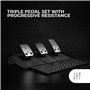 Set 3 Pédales Résistance Progressive