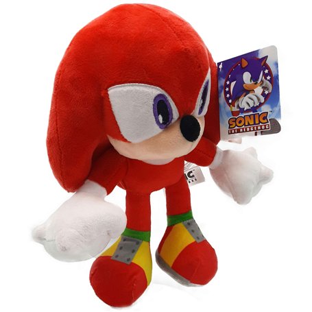 Sonic - Peluche Knuckles The Echidna 11'40 "/ 29cm Couleur Rouge Qualité Super Soft