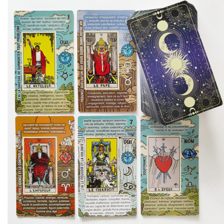 GWE Tarot - Carte Tarot Débutant Français