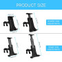 Support Tablette Velo Appartement Home Trainer elliptique Route Compatible avec ipad valable pour guidons de Tous Types et vélos
