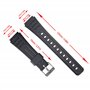 Bracelet de montre Compatible avec Casio F-91 F-91W F-105 F-106W F-94 W-217h 18mm Ref 283P4