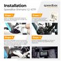 SPEEDBOX 1.2 B.Tuning (Bluetooth) Compatible avec Shimano/Puce de Tuning pour vélos électriques avec Moteurs E8000, E7000, E6100