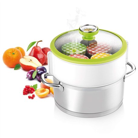 Tescoma 895260 Set de conserves Della Casa avec thermomètre