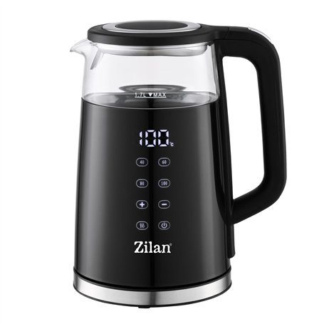 Zilan Bouilloire à Double Paroi avec Écran Numérique