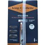 King C. Gillette Style Master Tondeuse à barbe pour homme avec technologie CenterCut pour tailler