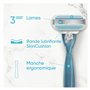 Gillette Venus Lot De 8 Recharges De Rasoir Pour Femmes Smooth, Cartouche A 3 Lames Et Bande Lubrifiante Pour Protéger La Peau,